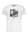 "GIAN MARCO VENTURI T-Shirts im Sale | GIAN MARCO VENTURI TSHIRT RUNDHALS LOGO DRUCK WEISS online kaufen"|Planet-Deluxe