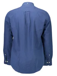 GANT Blaues Button-Down Hemd, Normale Passform
