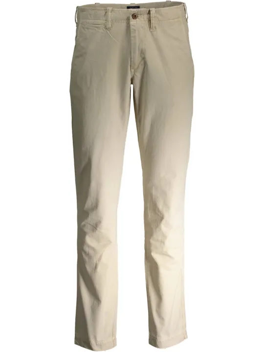 GANT Beige Herren Hose mit 4 Taschen & Logo