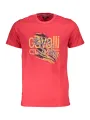 "Cavalli Class T-Shirts im Sale | Cavalli Class QXT61PJD060_2798BD1_ROSSO02000 Rot online kaufen"|Planet-Deluxe