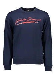 "Plein Sport Sweatshirts im Sale | Plein Sport Sweatshirt Rundhals Logo Blau Navy FIPS207 online kaufen"|Planet-Deluxe