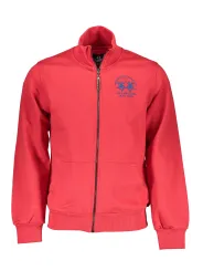 "LA MARTINA Startseite im Sale | LA MARTINA ROTES HERREN-SWEATSHIRT MIT REISSVERSCHLUSS online kaufen"|Planet-Deluxe