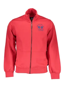 "Stylisches Langarm Sweatshirt mit Reißverschluss & Sticklogo"