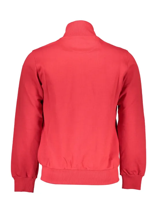 "LA MARTINA Startseite im Sale | LA MARTINA ROTES HERREN-SWEATSHIRT MIT REISSVERSCHLUSS online kaufen"|Planet-Deluxe