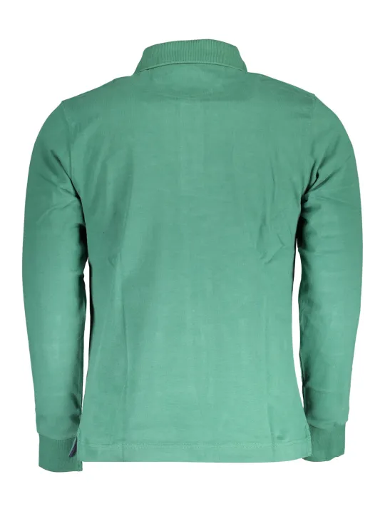 "LA MARTINA Poloshirts im Sale | La Martina Polohemd Grün Stickerei Logo 2 Knöpfe online kaufen"|Planet-Deluxe