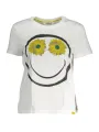 "Desigual T-Shirts im Sale | Desigual Logo Kurzarmshirt Rundhals Bianco T-Shirt online kaufen"|Planet-Deluxe