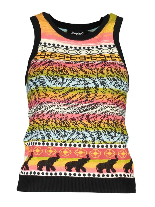 "Desigual Hemden im Sale | DESIGUAL DAMEN SCHWARZES TANKTOP online kaufen"|Planet-Deluxe