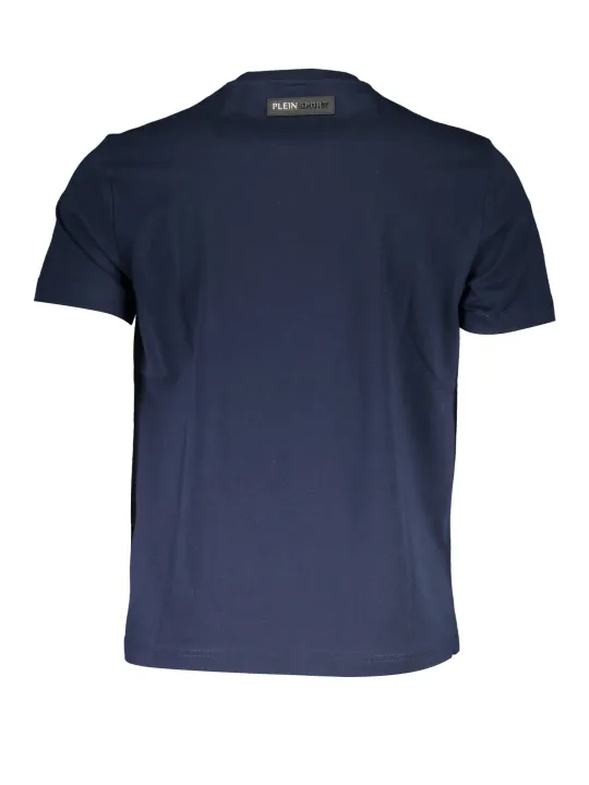 "Plein Sport T-Shirts im Sale | Kurzarm TShirt Rundhals Logo Plein Sport Navy online kaufen"|Planet-Deluxe