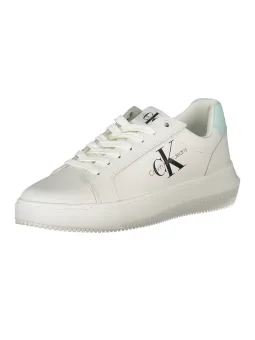 Calvin Klein Kontrast-Sneaker aus Recycling-Polyester