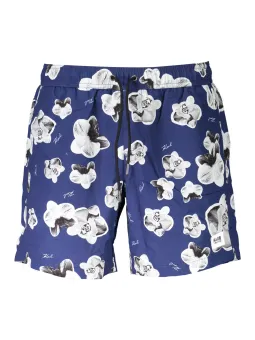 "Karl Lagerfeld Badehose Blau: Stilvoll & Praktisch mit Taschen"