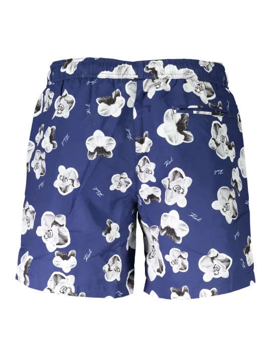 "Karl Lagerfeld Beachwear Badehosen im Sale | Karl Lagerfeld Beachwear KL20MBM12_50678C6_BLUNAVY online kaufen"|Planet-Deluxe