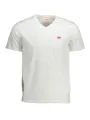 "Levi's T-Shirts im Sale | Levi's Kurzarm T-Shirt V-Ausschnitt Logo Applikation Weiß online kaufen"|Planet-Deluxe