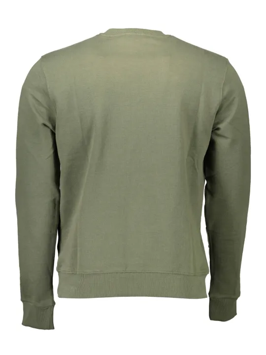 "U.S. POLO Sweatshirts im Sale | US Polo Grünes Rundhals Sweatshirt mit Logo Print online kaufen"|Planet-Deluxe