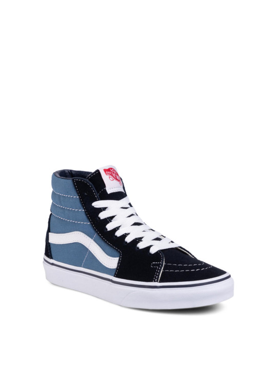 Schwarze Vans SK8-Hi Sneakerprofil