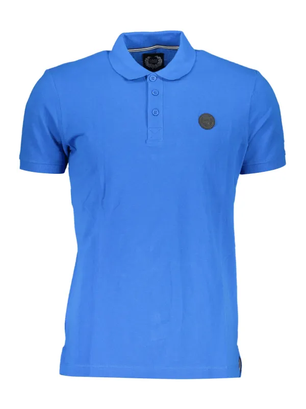 GIAN MARCO VENTURI Poloshirt Blau - Stilvoll mit Logo-Detail