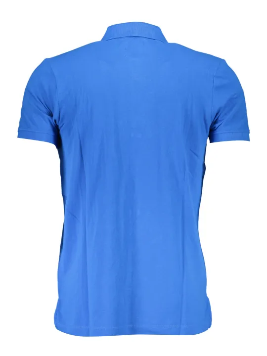 GIAN MARCO VENTURI Poloshirt Blau - Stilvoll mit Logo-Detail