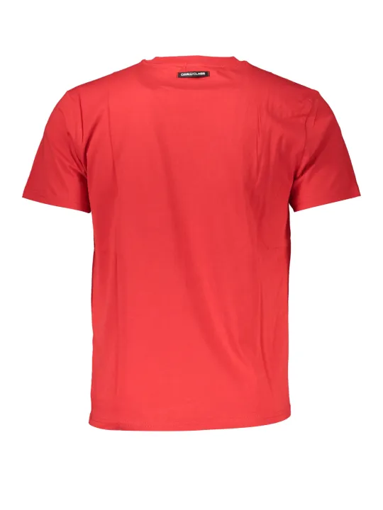 "Cavalli Class T-Shirts im Sale | Cavalli Class QXT60FJD060_C6567FD_ROSSO02000 Rot online kaufen"|Planet-Deluxe