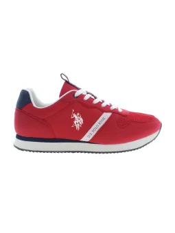 "U.S. Polo Kontrast-Sneaker: Stilvolle Logo-Sneaker"