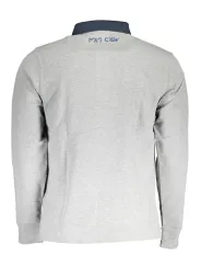 "LA MARTINA Poloshirts im Sale | Poloshirt Grau Kontrastdetails Stickerei Logo La Martina online kaufen"|Planet-Deluxe
