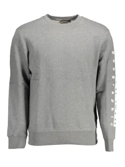 "Napapijri Rundhals Sweatshirt Grau - Stil & Komfort"