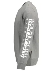 "Napapijri Sweatshirts im Sale | Napapijri Rundhals Sweatshirt Grau Logo online kaufen"|Planet-Deluxe