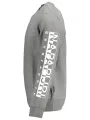 "Napapijri Sweatshirts im Sale | Napapijri Rundhals Sweatshirt Grau Logo online kaufen"|Planet-Deluxe