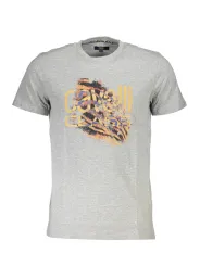 "Cavalli Class T-Shirts im Sale | Cavalli Class QXT61PJD060_0AC21F9_GRIGIO0496 Grau online kaufen"|Planet-Deluxe