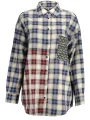 "Desigual Startseite im Sale | DESIGUAL LANGARMSHIRT DAMEN BLAU online kaufen"|Planet-Deluxe