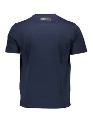 "Plein Sport T-Shirts im Sale | Kontrast TShirt Rundhals mit Logo Druck Navy  online kaufen"|Planet-Deluxe