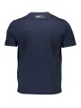 "Plein Sport T-Shirts im Sale | Kontrast TShirt Rundhals mit Logo Druck Navy  online kaufen"|Planet-Deluxe