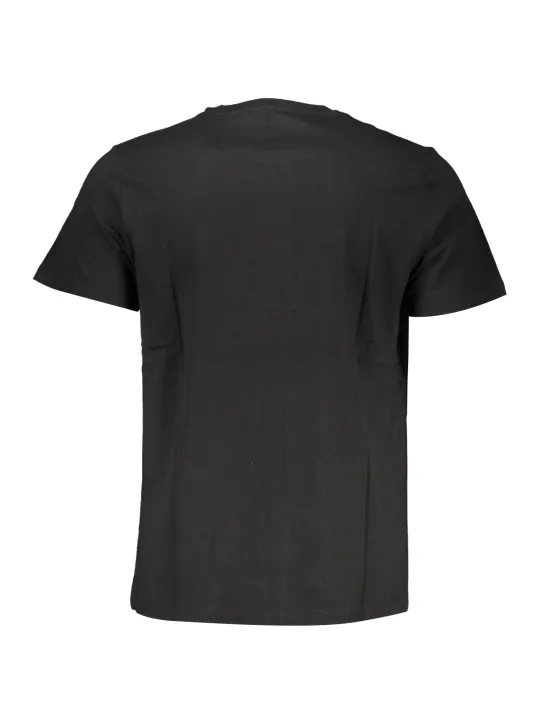 "GIAN MARCO VENTURI T-Shirts im Sale | GIAN MARCO VENTURI SCHWARZES LOGO TSHIRT RUNDHALS  online kaufen"|Planet-Deluxe