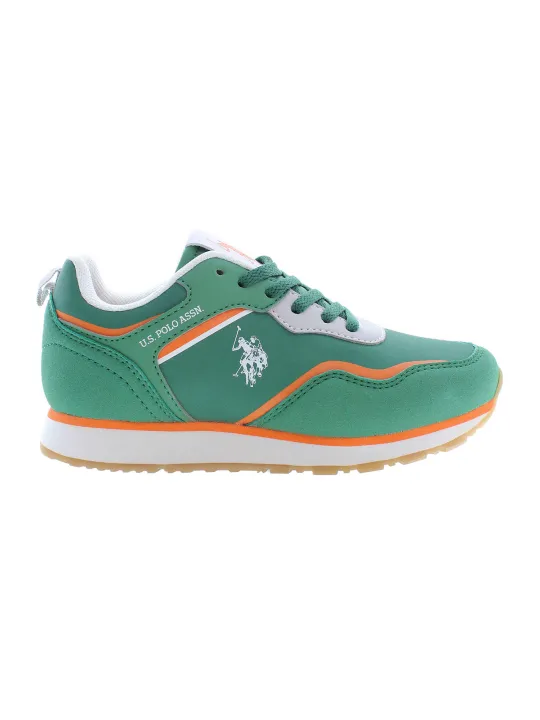 U.S. POLO Jungen-Sneaker mit Logo & Schnürsenkeln