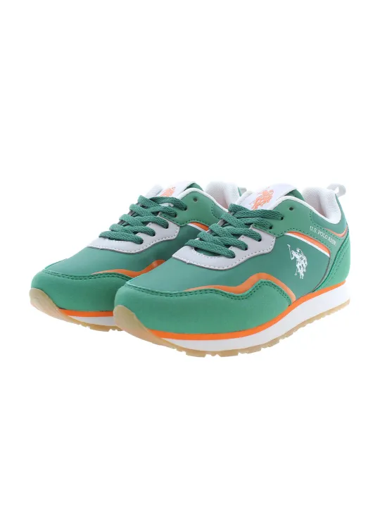 U.S. POLO Jungen-Sneaker mit Logo & Schnürsenkeln