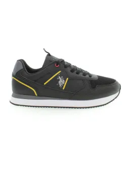 US POLO Sneakers – Schnürer mit Kontrastdetails