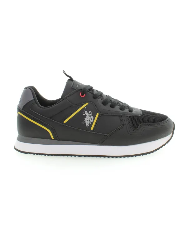 US POLO Sneakers – Schnürer mit Kontrastdetails
