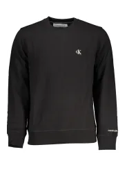 "Calvin Klein Sweatshirts im Sale | Calvin Klein Logo Sweatshirt Schwarz Rundhals online kaufen"|Planet-Deluxe