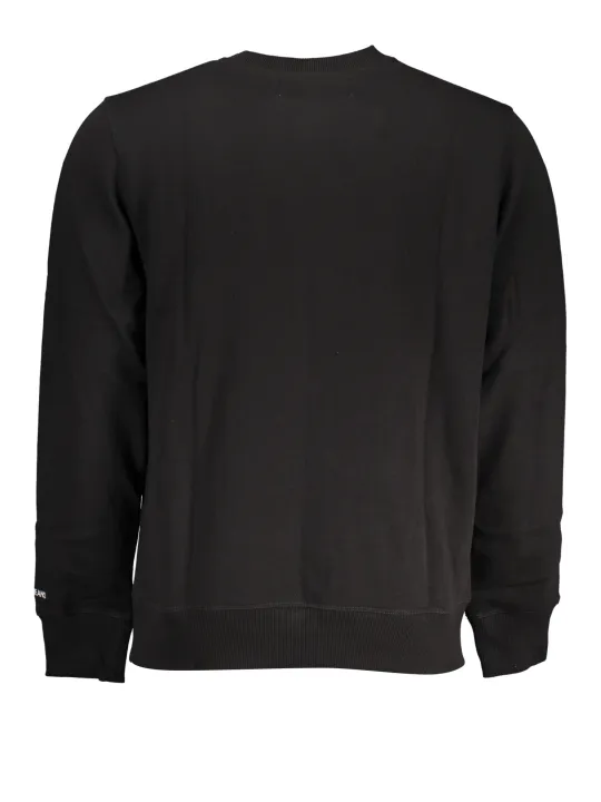 "Calvin Klein Sweatshirts im Sale | Calvin Klein Logo Sweatshirt Schwarz Rundhals online kaufen"|Planet-Deluxe