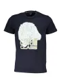 "Cavalli Class T-Shirts im Sale | Cavalli Class QXT61WJD060_D3BE2AA_BLU04926 Blau online kaufen"|Planet-Deluxe