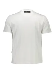 "Plein Sport T-Shirts im Sale | Kontrast-T-Shirt Rundhals Plein Sport Weiß online kaufen"|Planet-Deluxe