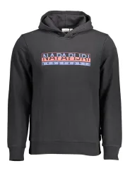"Napapijri Sweatshirts im Sale | Napapijri Schwarzer Logo Hoodie online kaufen"|Planet-Deluxe