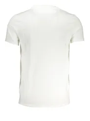 "Timberland T-Shirts im Sale | Slim Fit Rundhals T-Shirt mit Sticklogo Timberland Weiß online kaufen"|Planet-Deluxe