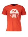 "North Sails T-Shirts im Sale | North Sails Kurzarmshirt Rot Rundhals Logo online kaufen"|Planet-Deluxe