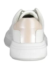 "Calvin Klein Sneakers im Sale | Calvin Klein Weiße Schnürsneaker mit Kontrastdetails online kaufen"|Planet-Deluxe