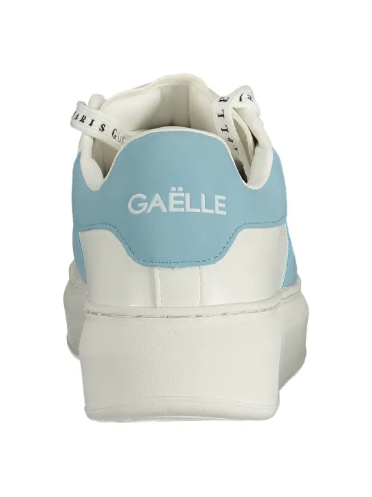 "Gaelle Paris Sneakers im Sale | Gaelle Paris Eco Leder Sneakers mit Kontrastschnürsenkeln online kaufen"|Planet-Deluxe