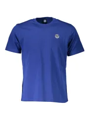"North Sails T-Shirts im Sale | Kurzarmshirt Rundhals Logo Applikation North Sails Blau online kaufen"|Planet-Deluxe