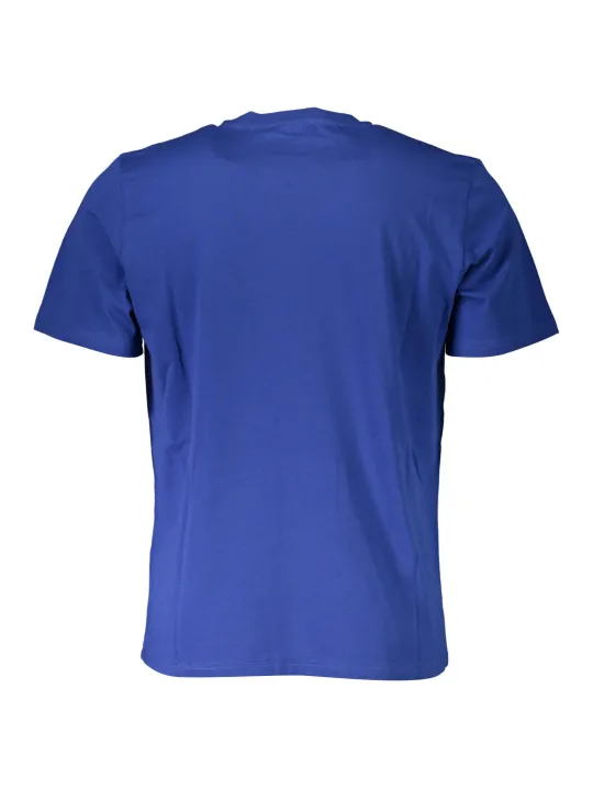 "North Sails T-Shirts im Sale | Kurzarmshirt Rundhals Logo Applikation North Sails Blau online kaufen"|Planet-Deluxe