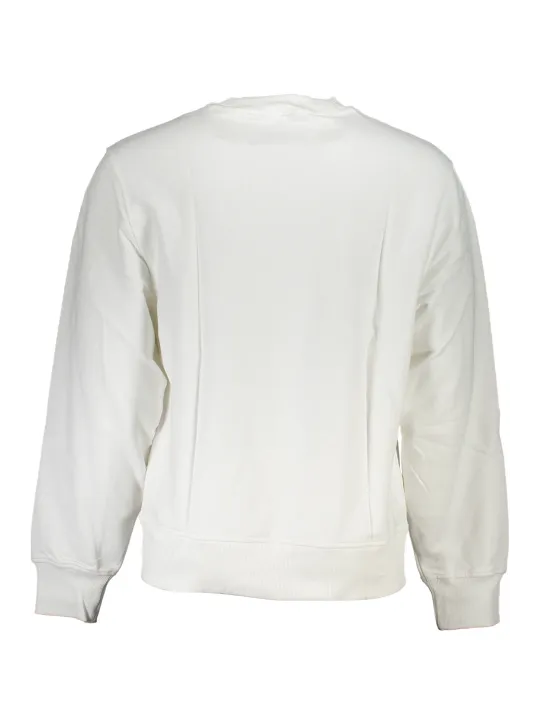 "Calvin Klein Sweatshirts im Sale | Calvin Klein Logo Sweatshirt in Weiß online kaufen"|Planet-Deluxe