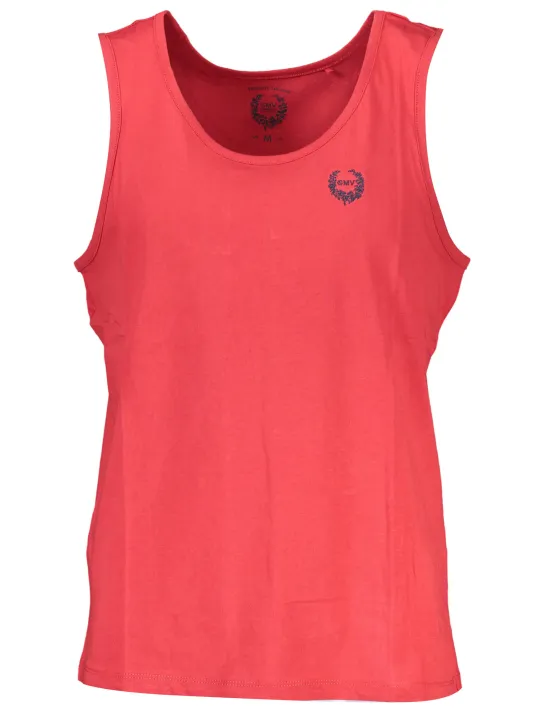GIAN MARCO VENTURI Rotes Tanktop - Rundhals, Stilvoll