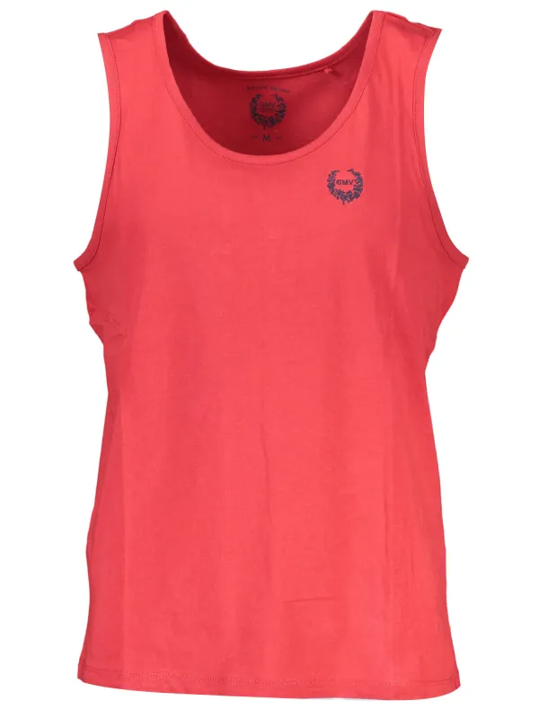 GIAN MARCO VENTURI Rotes Tanktop - Rundhals, Stilvoll