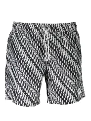 "Karl Lagerfeld Beachwear Badehosen im Sale | Karl Lagerfeld Beachwear KL20MBM09_C60F4E9_BIANCOBLAC online kaufen"|Planet-Deluxe